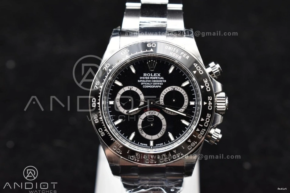 Edition Black 126500 DD4131 Bracelet SS 904L 1:1 Dial BTF Best On Steel Daytona 0124